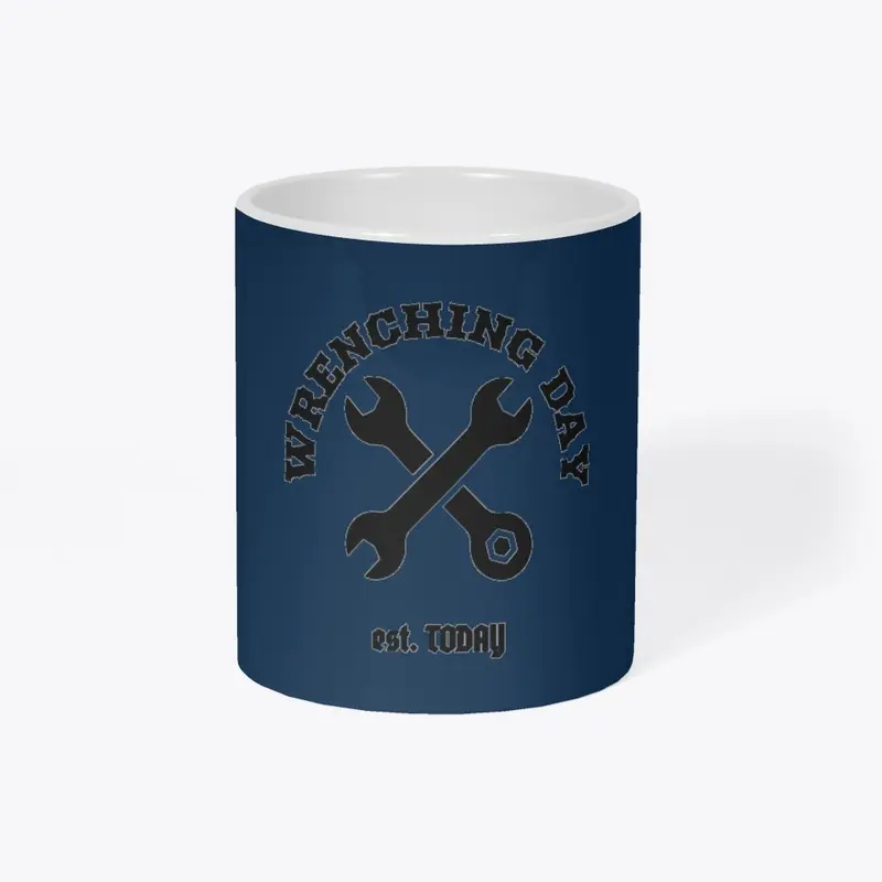 WRENCHING DAY MUG