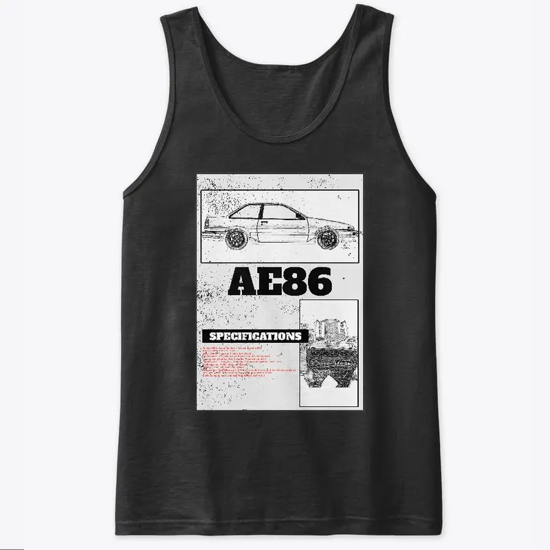 AE86 Trueno Sprinter COUPE Gear