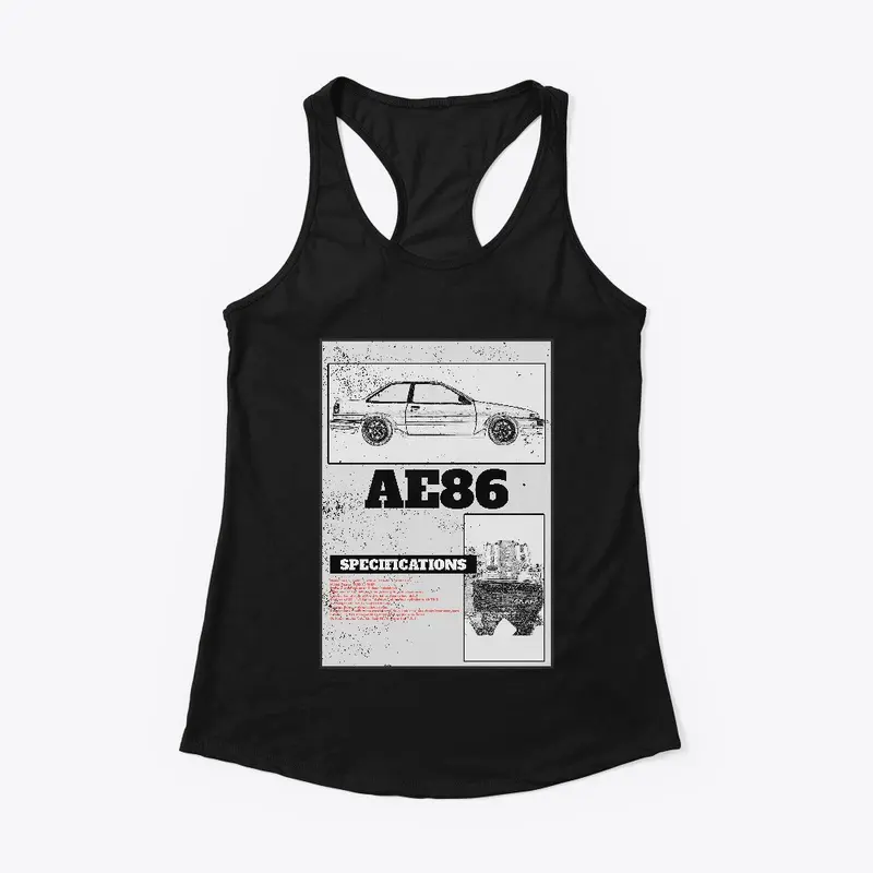 AE86 Trueno Sprinter COUPE Gear