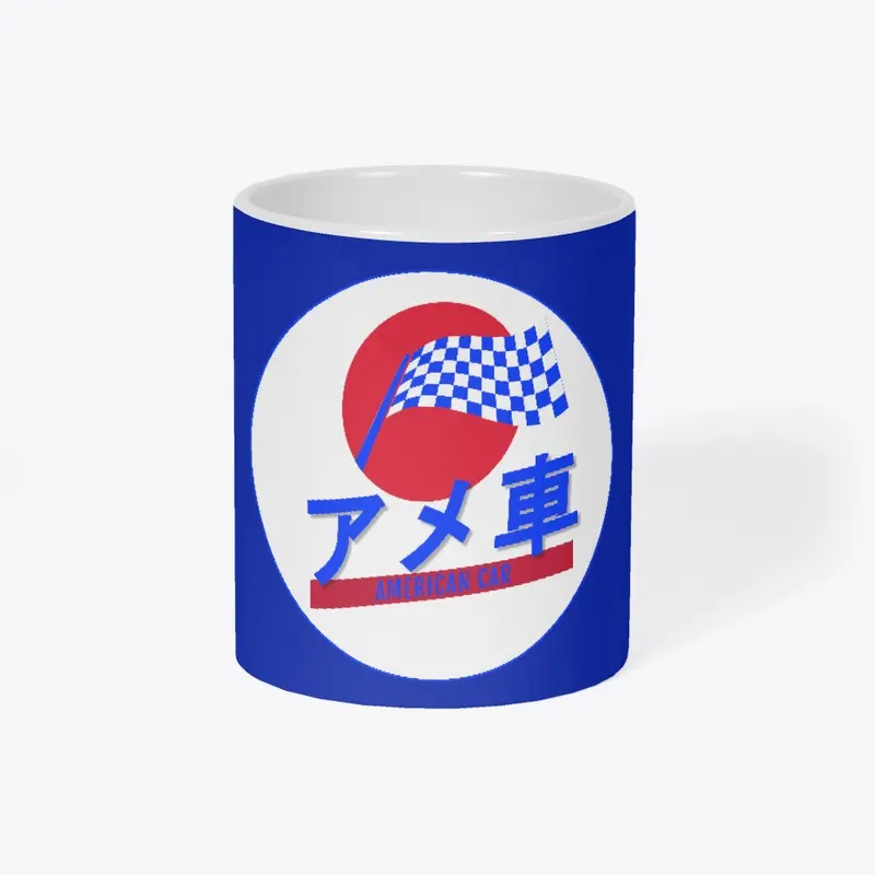 Japanese "American Car" Coffee Mug